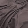black-grey plain silk-satin fabric from Warwick