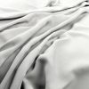 white plain woven fabric from Warwick