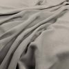 black-grey plain woven fabric from Warwick