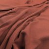 red plain woven fabric from Warwick