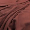 red plain woven fabric from Warwick