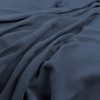 blue plain woven fabric from Warwick