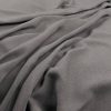 black-grey plain woven fabric from Warwick