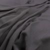 black-grey plain woven fabric from Warwick