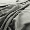 black-grey plain linen fabric from Warwick