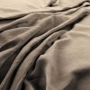 brown plain linen fabric from Warwick