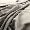 black-grey plain linen fabric from Warwick