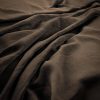 brown plain linen fabric from Warwick