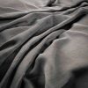 black-grey plain linen fabric from Warwick