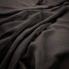 black-grey plain linen fabric from Warwick