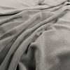 black-grey plain velvet-chenille fabric from Warwick