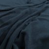 blue plain velvet-chenille fabric from Warwick