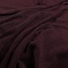 red plain velvet-chenille fabric from Warwick