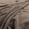 brown plain velvet-chenille fabric from Warwick