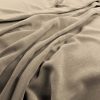 black-grey plain velvet-chenille fabric from Warwick