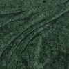 green plain velvet-chenille fabric from Warwick