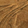 orange plain velvet-chenille fabric from Warwick