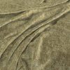 green plain velvet-chenille fabric from Warwick