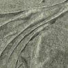 white plain velvet-chenille fabric from Warwick