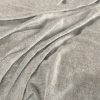 white plain velvet-chenille fabric from Warwick