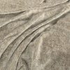 white plain velvet-chenille fabric from Warwick