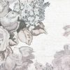 neutral botanical cotton fabric from Warwick
