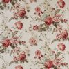 neutral botanical cotton fabric from Warwick