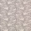 black-grey geometric linen fabric from Villa Nova