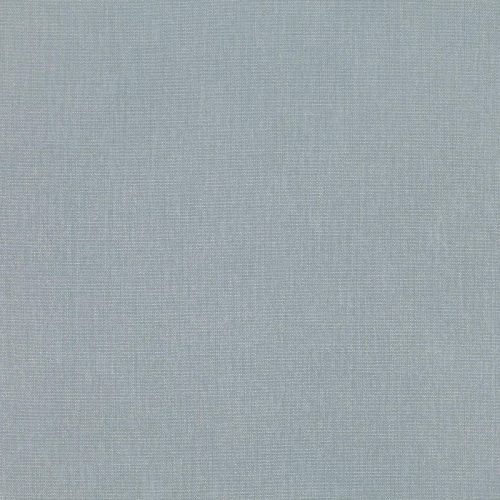 Calvia Fabric - River by blue plain woven fabric from Villa Nova