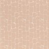 orange geometric woven fabric from Villa Nova