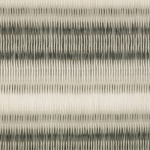 Gansu Fabric - Slate by black-grey striped voile-sheer fabric from Villa Nova