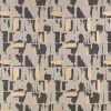 yellow geometric printed fabric from Villa Nova