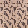 orange geometric printed fabric from Villa Nova