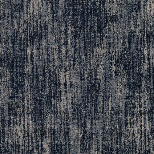 Marka Fabric - Indigo by blue plain velvet-chenille fabric from Villa Nova