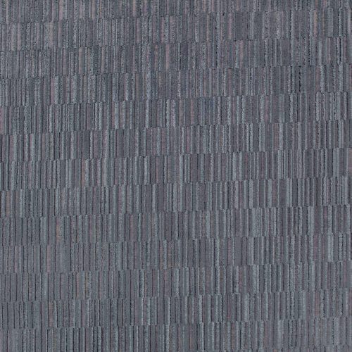 Perrie Fabric - Ink by blue geometric velvet-chenille fabric from Villa Nova
