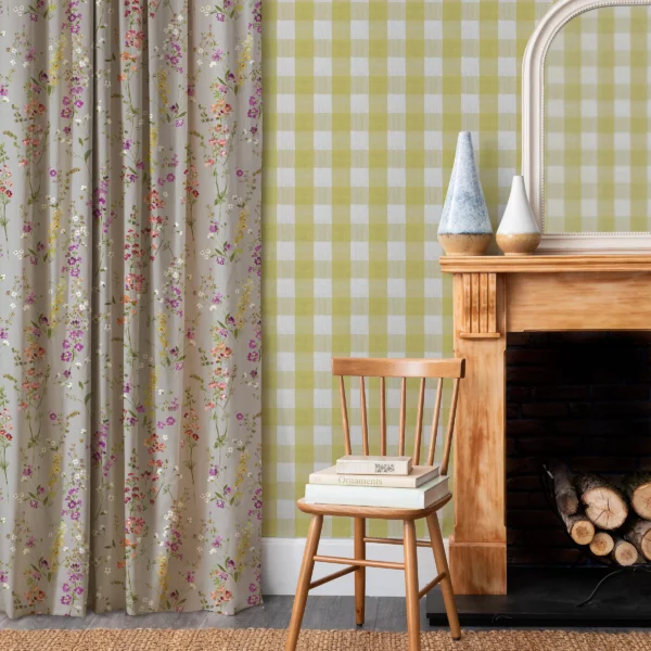 Briella Fabric - Bluebell Linen from