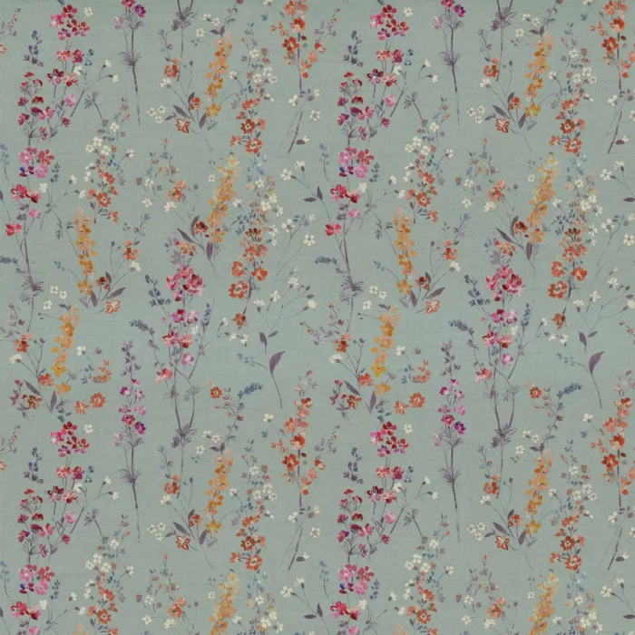 Briella Fabric - Cornflower Linen swatch