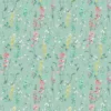 green botanical printed fabric from Voyage Maison