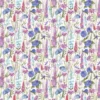 blue botanical printed fabric from Voyage Maison