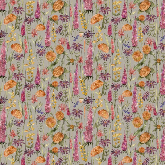 Florabunda Fabric - Russet Linen swatch