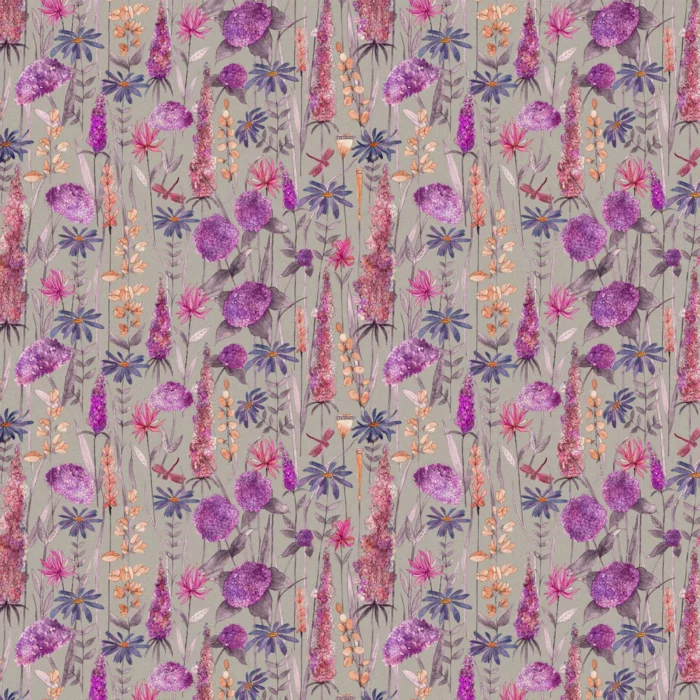 Florabunda Fabric - Fuschia swatch