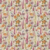 neutral botanical printed fabric from Voyage Maison
