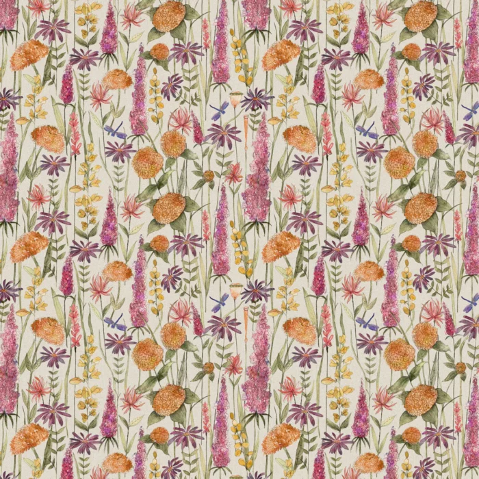 Florabunda Fabric - Russet swatch
