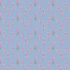 blue botanical printed fabric from Voyage Maison