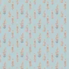 blue botanical printed fabric from Voyage Maison