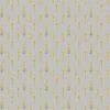 black-grey botanical printed fabric from Voyage Maison