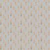 black-grey botanical printed fabric from Voyage Maison