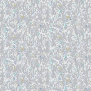 multicolour botanical cotton fabric from Voyage Maison