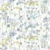 multicolour botanical cotton fabric from Voyage Maison