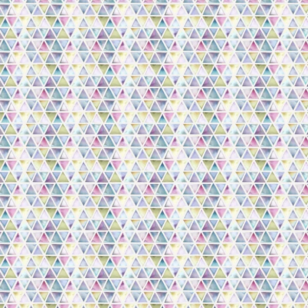 multicolour geometric cotton fabric from Voyage Maison